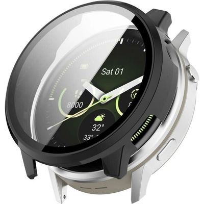 VSETKONAMOBIL 125932 PC FULL COVER Plastový kryt so sklom pre Garmin Venu 4 45mm čierny