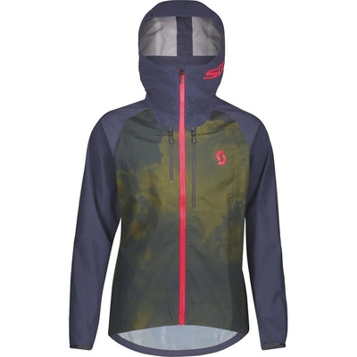 Scott Trail Storm WP Jacket Blue Nights/Wine Red pánska