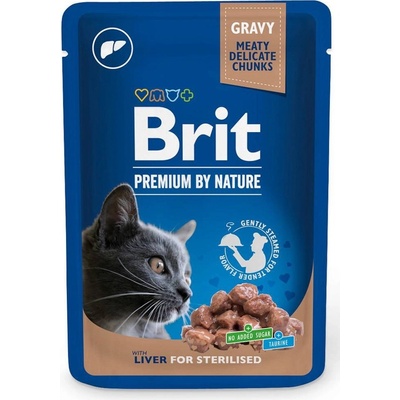 Brit Premium Cat Liver for Sterilised 100 g