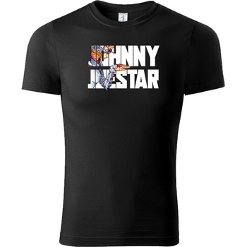 JoJo's Bizarre Adventure tričko Johnny Joestar černé
