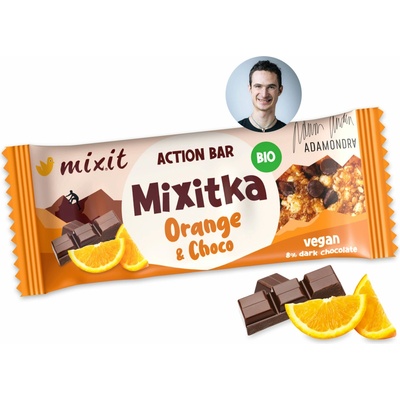 MIXIT Mixitka Adama Ondry pomeranč a čokoláda BIO 34 g – Zboží Mobilmania