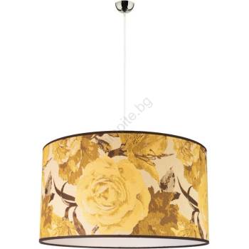 Duolla - Пендел CONSTANCE 1xE27/40W/230V Ø 45 см жълт (DU80559)