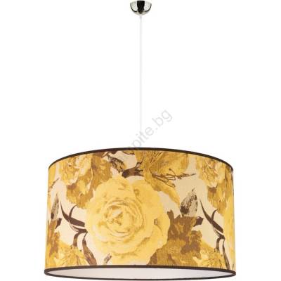 Duolla - Пендел CONSTANCE 1xE27/40W/230V Ø 45 см жълт (DU80559)