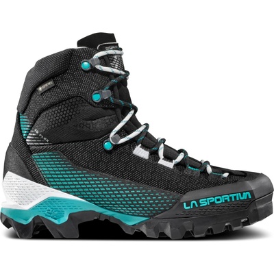 La Sportiva Дамски алпийски обувки La Sportiva Women's Aequilibrium ST GTX Mountaineering boots - Black / Aqua - размер 39, 5 (EU) (120-0100-0218)