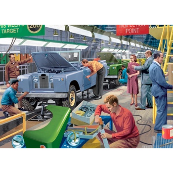 Falcon - Puzzle Car Factory - 1 000 piese