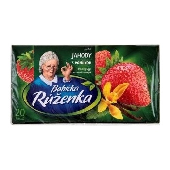 Babička Růženka Jahody s vanilkou 20 x 2 g