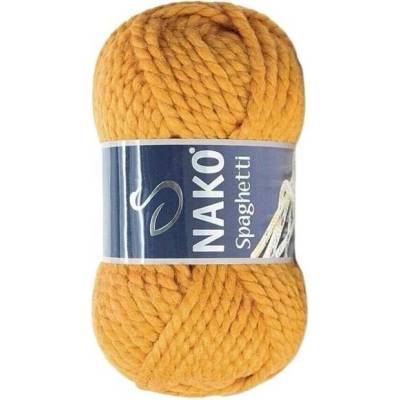Nako Pletací příze Nako Spaghetti 941 - žlutá
