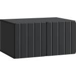 vidaXL Стенно монтиран ТВ шкаф 59, 5 x 41 x 30 см Черно (898336)