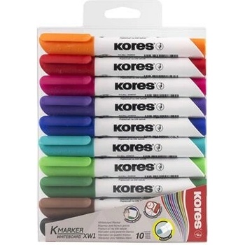 Kores K-Marker XW1 10 rôznych farieb