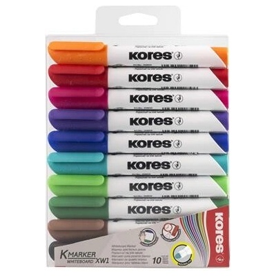 Kores K-Marker XW1 10 rôznych farieb
