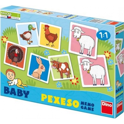 Dino Baby Pexeso Domácí zvířátka