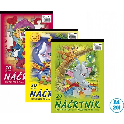 MFP Náčrtník A4 20 listů