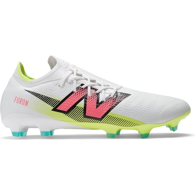 New Balance Футболни бутонки New Balance Furon V7+ Pro Firm Ground Football Boots - White/Green