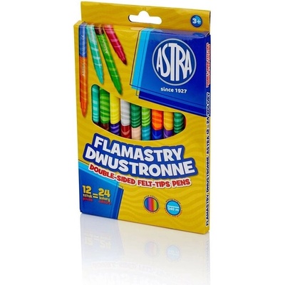Флумастери с филц Астра 12 бр 24 цвята (as314118001)