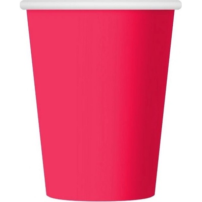Godan Papierové poháre Tmavoružové