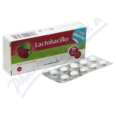 Moje lékárna Lactobacilky 20+10 tabliet