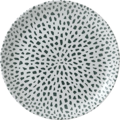 DUDSON Okrúhly plytký tanier 288 mm Terrazzo Green