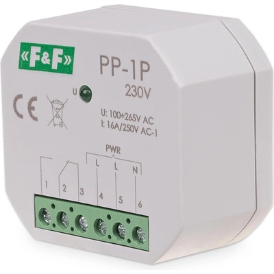 CB Elektro Relé pomocné PP-1P/230 do inšt.krabice 16A, 1x NO/NC 230V