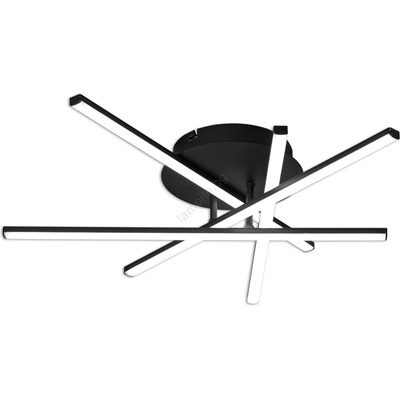 Brilagi - LED плафон STRIPES LED/40W/230V черен (BG0615)