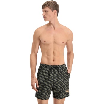 PUMA Бански гащета Puma Men's FormStrip Mid Swim Shorts - Khaki