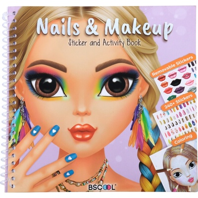 BSCOOL Nehty a make-up