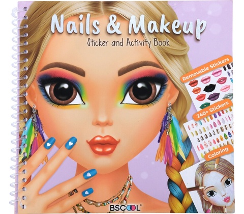 BSCOOL Nehty a make-up