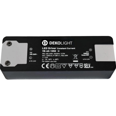 Deko Light Basic CC napájecí zdroj pro LED konstantní proud 40 W 1050 mA 19 - 38 V 1 ks