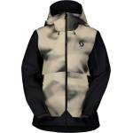 Scott Дамско ски яке Scott Women's Jacket Explorair 3L Ski jacket - Dust Whiteprint / Dust White - размер XS (104-6262-0411)