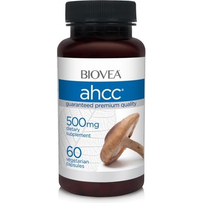 Biovea Активен Хемицелулозен Компонент - AHCC 500mg Mushroom Immunity Formula -| 60 caps (8465)