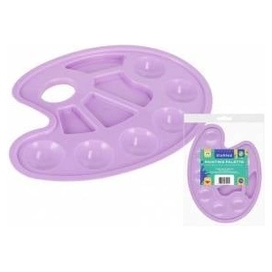 Starpak Paint pallet oval pastel violet stk pbh 1/20