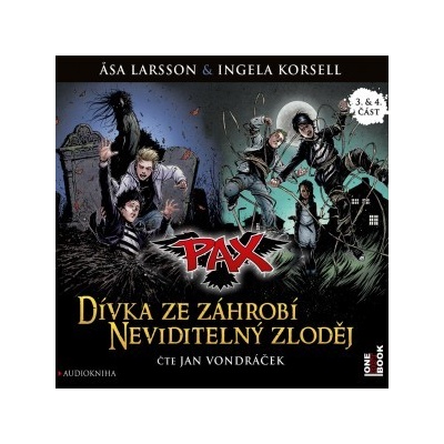 Pax 3 & 4 - Dívka ze záhrobí & Neviditelný zloděj - Åsa Larsson - čte Jan Vondráček – Zboží Mobilmania