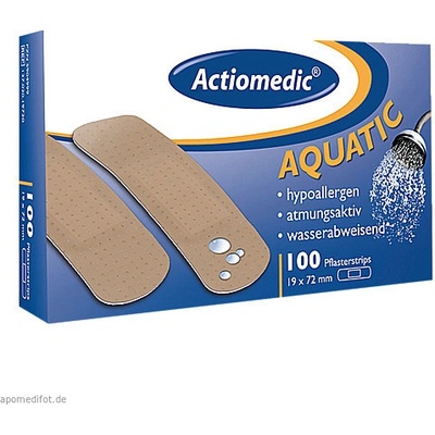 ACTIOMEDIC AQUATIC - voděodolná náplast 100 ks