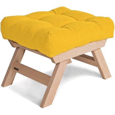 MarLiving Taburet BREEZIO 01 55 cm z masivu/žlutý