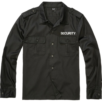 Brandit - Německo BRANDIT košile Security US Shirt Long Sleeve Černá