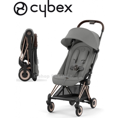 Cybex Coya Rose Gold Mirage Grey 2024