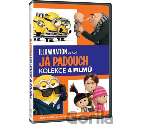 Já, padouch 1-4 DVD