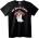 NOONEBRAND Тениска Призрак No Me Gusta - 7XL, Black