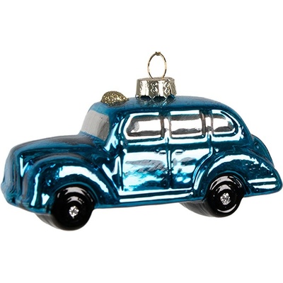 Skleněná vánoční ozdoba CAR Clayre & Eef 6GL4328