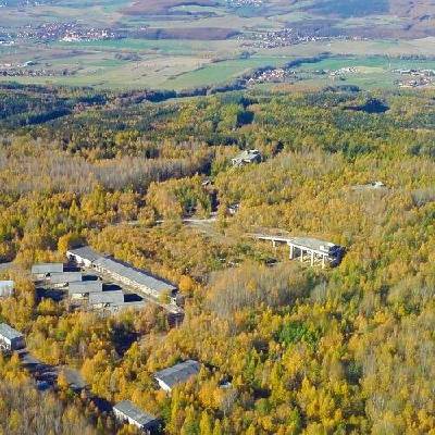 Let nad raketovou základnu Klondajk