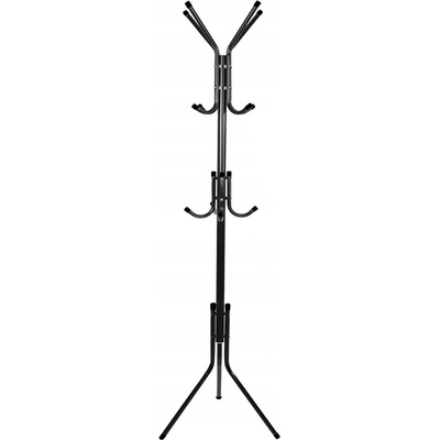 Ruhhy 26362 Stojanový věšák 175 x 42 cm černý