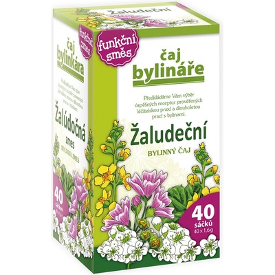 Čaj bylináře Žaludeční nálevové sáčky 40 x 1,6 g