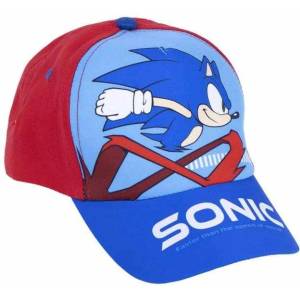 Cerda Шапка с козирка Cerda - Sonic, 53 cm, 4+, червена (2200009879-2) - baby