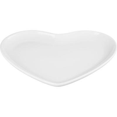 Le Creuset 80255230100099 Talíř Heart 23 cm bílý