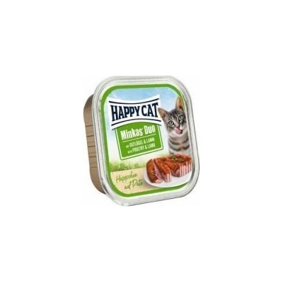 Happy Cat Minkas Duo Poultry & Lamb пастет за котки с пилешко и агнешко 100gr