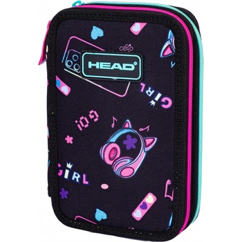 HEAD Ученически несесер Astra - Давай момиче, 2 ципа (AS503024040)