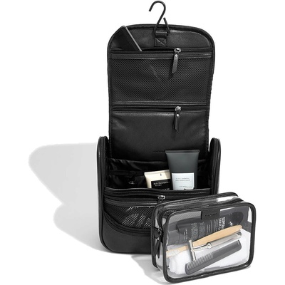 Stackers Пътна чантичка за тоалетни принадлежности Stackers черна (74334)