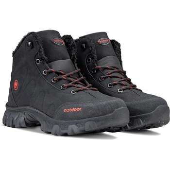 JAGULEP Мъжки туристически боти - Черни 4057 (1596_Черно)