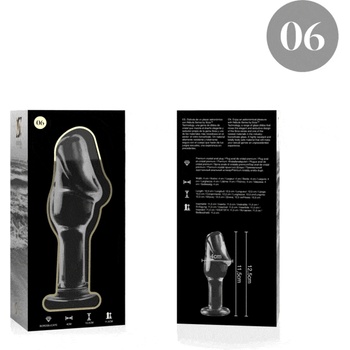 Nebula series by ibiza Стъклен анален разширител модел 6 NEBULA 12.5 x 4 см