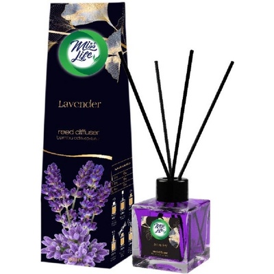 Miss Life Bamboo stick osviežovač 100 ml Lavender