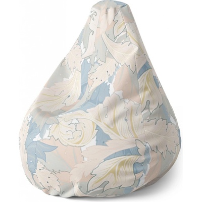 Sablio sedací vak Pear listí 140 x 100 x 25 cm